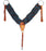 Western Mohair 25-Strand Two-Tone Breast Collar Uptugs