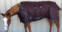 1200D Turnout Waterproof Horse Winter Blanket Heavy Coat Brown  572B