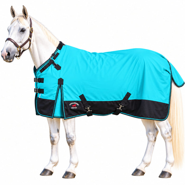 1200D Horse Turnout Waterproof Heavy Weight Winter Blanket400g Poly-Fill 1200D Surcingles Solids