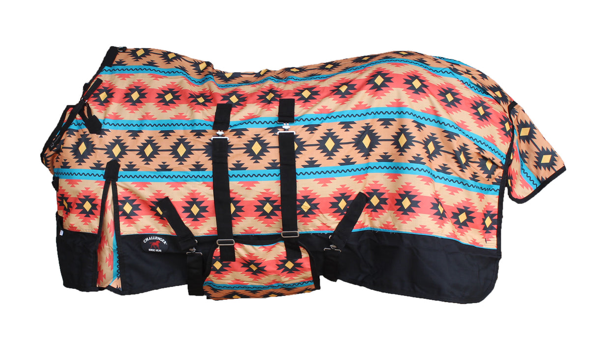 1200D Horse Turnout Waterproof Heavy Weight Winter Blanket  591B