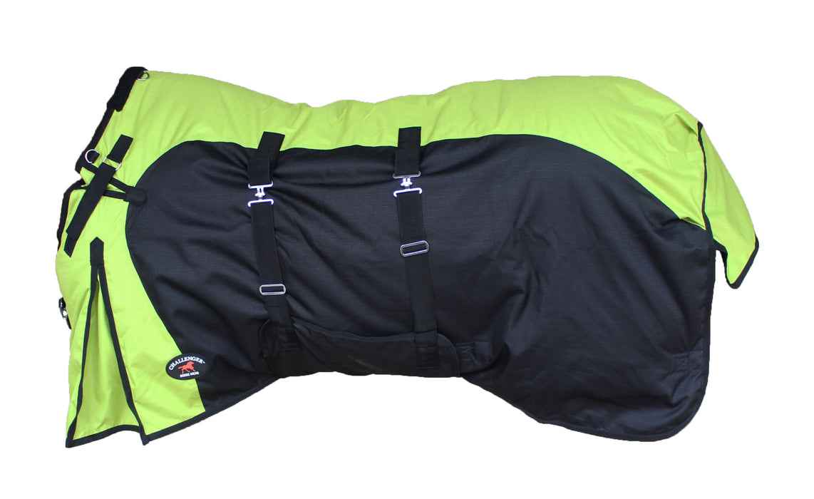 1200D Horse Turnout Waterproof Heavy Weight Winter Blanket Lime Green  5B100LG