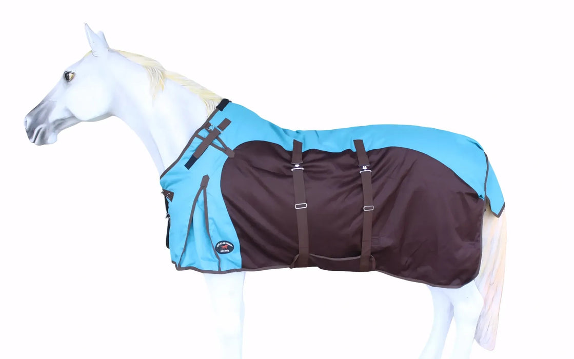 1200D Horse Turnout Blanket Waterproof, Breathable, Heavy-Weight Winter Blanket with 300g Fill, Ripstop Outer Shell