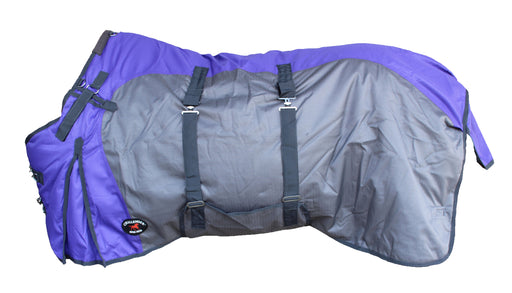 1200D Horse Turnout Waterproof Heavy Weight Winter Blanket Coat Purple 5EE22PR