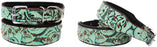 Dog Puppy Collar Genuine Cow Leather Padded Canine  60108