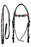 Horse Western Premium Nylon Multicolor Printed Bridle Split Reins 601171819