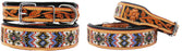 Dog Puppy Collar Genuine Cow Leather Padded Canine  60130