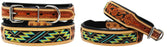 Dog Puppy Collar Genuine Cow Leather Padded Canine  60136