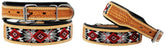 Dog Puppy Collar Genuine Cow Leather Padded Canine  60138