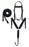 Challenger Horse Tack Set – Browband Headstall, Padded Breast Collar & Matching Split Reins 601J02