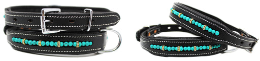 XSmall 9''- 13'' Rhinestone Dog Puppy Collar Crystal Cow Leather  6021B