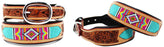 Dog Puppy Collar Cow Leather Adjustable Padded Canine 6036TL