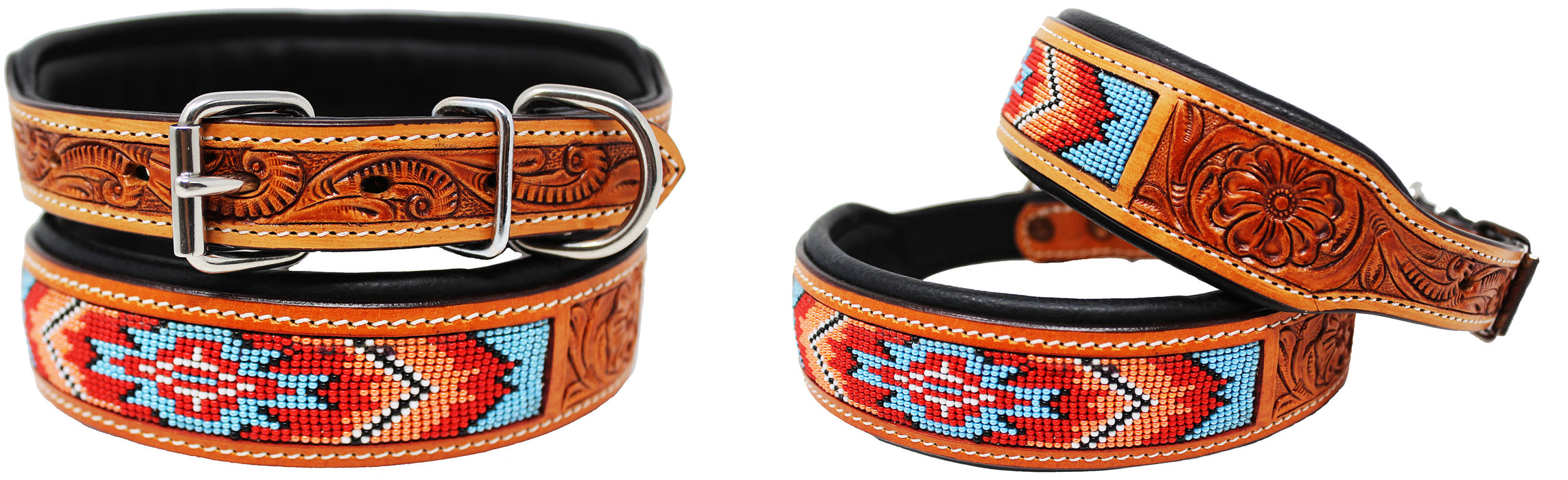 Rhinestone Dog Puppy Collar Crystal Cow Leather 6053