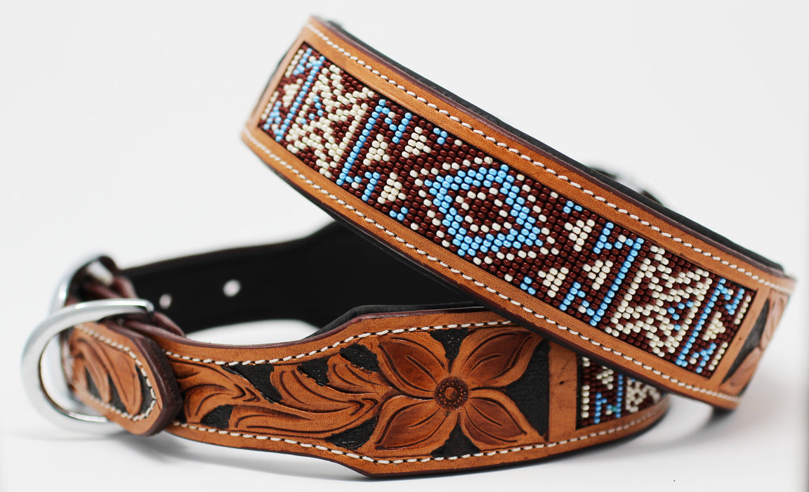 Rhinestone Dog Puppy Collar Crystal Cow Leather 6055