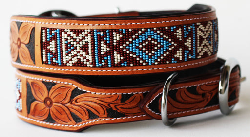 Rhinestone Dog Puppy Collar Crystal Cow Leather 6055