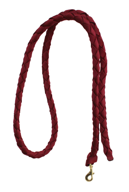 Horse 8' Flat Braided Nylon Web Durable Lead Rope Brass Swivel Bolt Snap 60576-81