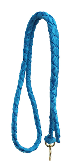 Horse 8' Flat Braided Nylon Web Durable Lead Rope Brass Swivel Bolt Snap 60576-81