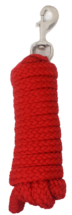 Horse 8' Soft Round Braided Nylon 3/4" Lead Rope with SS Snap 605SE01