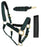 Nylon Horse Neoprene Padded Halter Brass Hardware Horse Tack Equine 606173