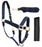 Nylon Horse Neoprene Padded Halter Brass Hardware Horse Tack Equine 606173