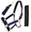Nylon Horse Neoprene Padded Halter Brass Hardware Horse Tack Equine 606173