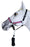 Horse Nylon Neoprene Comfort Adjustable Halter Lead 606204