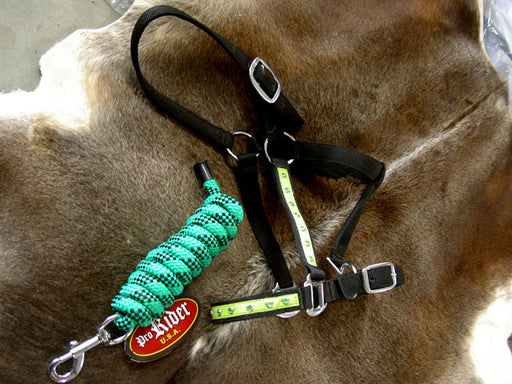 Horse Nylon HALTER Lead Rope Bling Tack Noseband  60621