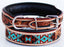Dog Puppy Collar Cow Leather Adjustable Padded Canine 6064TL