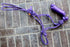 Horse Nylon Rope HALTER Lead Rope Purple Tack Noseband 60652