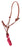 Nylon  Horse Braided Rope Noseband Halter w/ Lead Rope 606EA01
