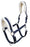 Horse Pony Cob Nylon Diamond Fleece Lined Comfort Adjustable Halter 606SE-Diamond