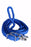 Roping Knotted Horse Tack Western Barrel Reins Nylon Braided Blue 60720