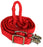 Roping Knotted Horse Tack Western Barrel Reins Nylon Braided Purple Snaps 60709