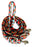 Horse Western 8' Long Nylon Braided Knotted Barrel Roping Reins Tack 607507