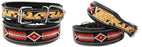 Dog Puppy Collar Genuine Cow Leather Padded Canine  6092