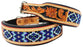 Dog Puppy Collar Genuine Cow Leather Padded Canine  6093