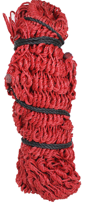 Rope Braided Poly Horse Stall Trailer Hanging Slow-Feed Hay Bag 609SE-Ring