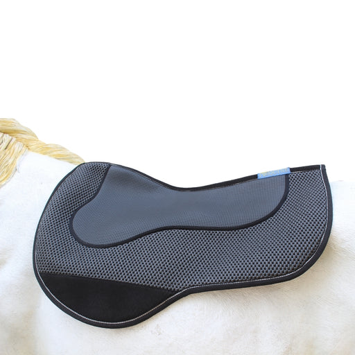 Horse Western Neoprene Endurance Gel Tack Anti-Slip Saddle Black Pad 6402BK