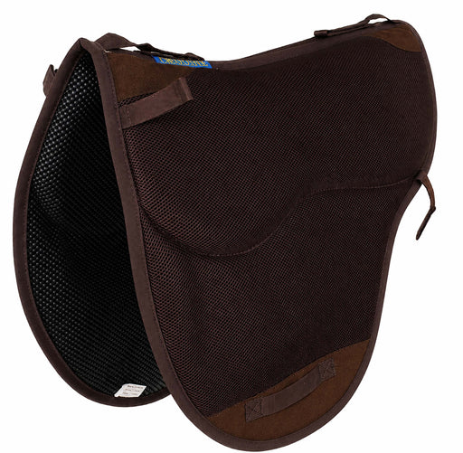 Horse  English Endurance Treeless Non-Slip Neoprene Saddle Pad Brown 6405BR