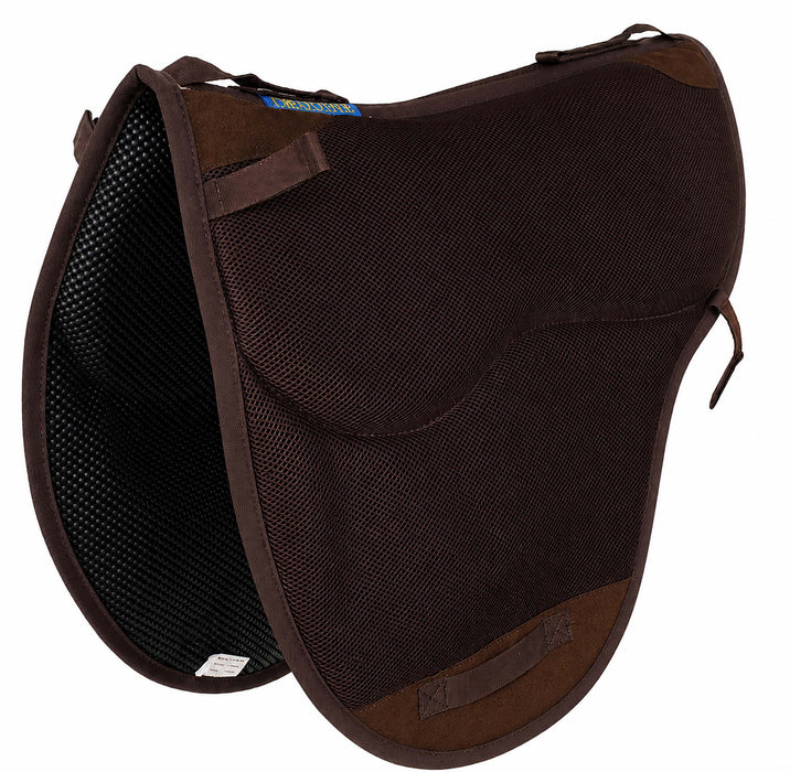 Horse  English Endurance Treeless Non-Slip Neoprene Saddle Pad Brown 6405BR
