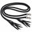 Horse Horse Western Leather Round Braided Supple Roper Reins 6651