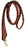 Horse Western Harness Leather Laced Barrel Contest Reins Brass Hardware 6692