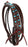 Horse Western 8ft Contest Barrell Leather Reins Turquoise Brown 66RT20TR