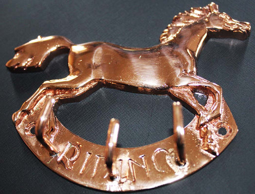 Copper Brass Hprse Home Bathroom Hat Coat Clothes Towel Wall Hanger Hook 6754