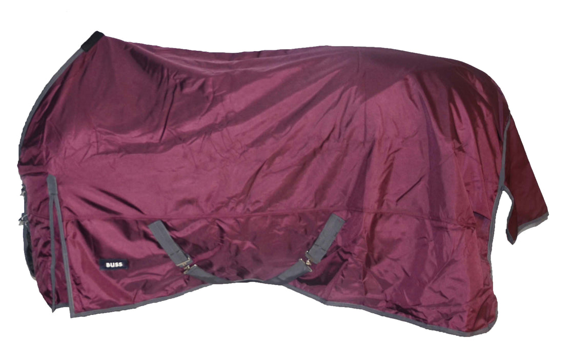 1680D Turnout Waterproof Horse WINTER BLANKET  Weight Burgundy 6EE07