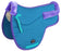 Horse Quilted ENGLISH SADDLE PAD Trail Contour Fleece Lined 72102-112