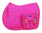 Horse English Quilted All-Purpose Saddle Pad Hot Pink w/ Pockets 72123