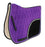 Horse Saddle Pad English All-Purpose Shock Absorbing Velvet Quilted 72140PR