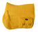 Horse Saddle Pad English Ausie Quilted Fleece All-Purpose Pockets Yellow 72144