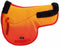 Horse Quilted Fleece Lined Trail Contoured English Saddle Pad Ombre Orange 72159