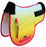 Horse Quilted Fur Padded Trail Contoured English Saddle Pad Comfort Ombre 72160